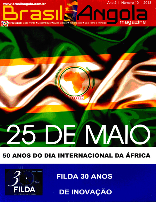 Capa Brasil Angola Magazine Capa